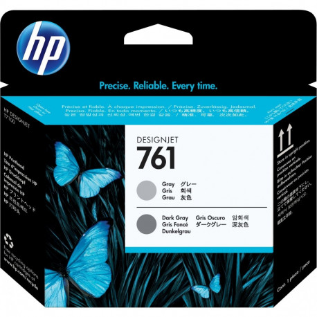 "HP 761 Original Druckkopf grau und dunkel grau Standardkapazitt 1er-Pack"
