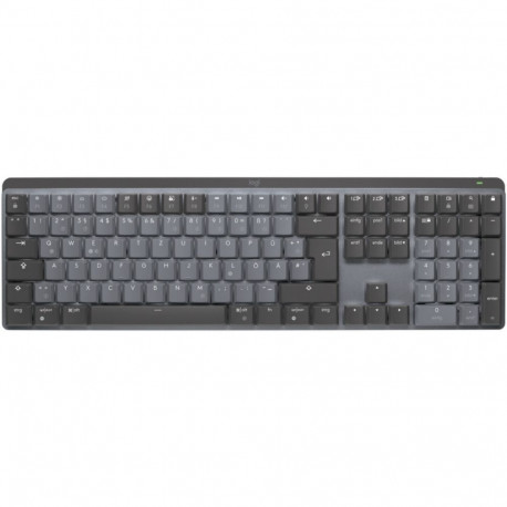 "Logitech MX Mechanical Wireless Illuminated Performance Keyboard - GRAPHITE - (DE) - CLICKY"