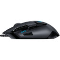 "Logitech Hyperion Fury G402 Mouse right-handed 8 buttons wired USB"