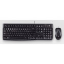 "Logitech Desktop MK120 [FR] black/noir"