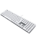 "Cherry Keyboard KC 200 MX MX2A BROWN [DE] white/silver MX2A BROWN Switch"