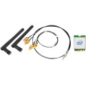 "Barebone WLAN-Kit M.2 INTEL IEEE 802.11ax+BT Universal WLAN-AX/ BT KIT. M.2-card w/o Bracket"