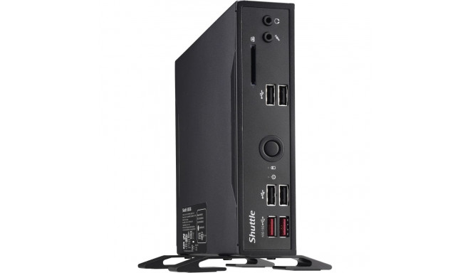 "Barebone ShuttleBarebone DS20U3V2 Black (Core i3-10110U) Fanless 24-7 ready, w/o WLAN"