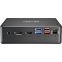 "Barebone ShuttleBarebone NC40U5 Black (Core i5-1235U) 24/7, Dual Video, Ultra HD"