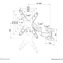 "Neomounts Wandhalterung, voll beweglich, für 32-55"" Bildschirme 30KG WL70-550BL14"