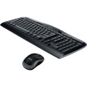 "Logitech MK330 RF Wireless QWERTY UK black"