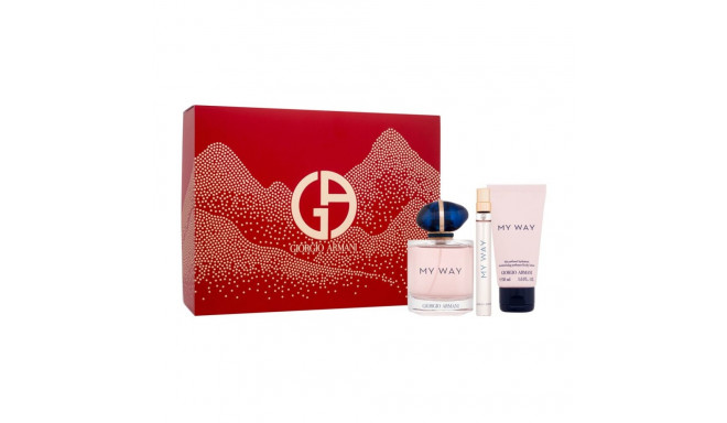 Giorgio Armani My Way Eau de Parfum (90ml) (Edp 90 ml + Body Lotion 50 ml + Edp 10 ml)