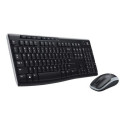 Logitech Keyboard and Mouse Set MK270 - US Layout - Black