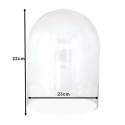 Clayre Eef Cloche 6GL3548 Transparent 23x22 cm