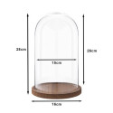 Clayre Eef Cloche 6GL1946 Transparent 16x28 cm