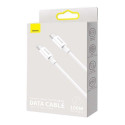 Baseus Type-C - Type-C Superior cable Quick Charge / Power Delivery / FCP 100W 5A 20V 2m white (CATY