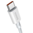 Baseus Type-C - Type-C Superior cable Quick Charge / Power Delivery / FCP 100W 5A 20V 2m white (CATY