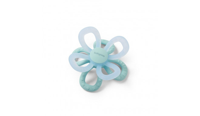 Babyono silicone teether FLOWER blue 1596/01