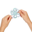 Babyono silicone teether FLOWER blue 1596/01