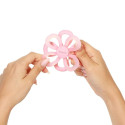 Babyono silicone teether FLOWER pink 1596/01