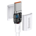 Baseus Type-C - Type-C Superior cable Quick Charge / Power Delivery / FCP 100W 5A 20V 2m white (CATY
