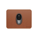 SATECHI vegan leather mouse pad ST-LMPN brown