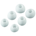 THOMSON wire earphones Jack 3,5 mm with microphone EAR3005W white