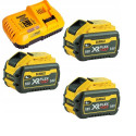 DEWALT. BATTERY 18/54V 9.0/3.0Ah FV x3 DCB547 +CHARGER ...