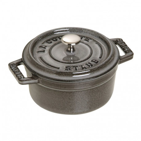 Staub mini ümmargune malmpott 250 ml grafiit