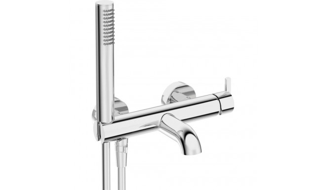 Bath mixer with shower set