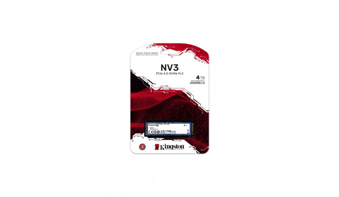 Kingston Technology 4000G NV3 M.2 2280 NVMe SSD