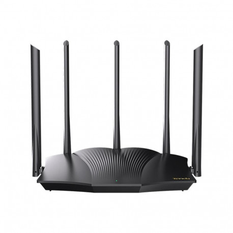 Tenda traadita ruuter TX12 PRO fast ethernet kaheribaline (2.4GHz/5GHz), must