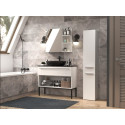 Bathroom Cabinet - Nel Iv 31x30x174 Cm, White