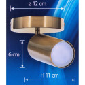 Ceiling Lamp - Activejet Spectra Gu10, Gold