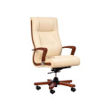 Armchair - Cream Leather Ambassador