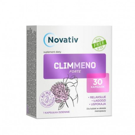 Diet Supplement - Novativ ClimMeno Forte 30 Capsules
