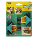 Corner Clamp - Wolfcraft 2 ES 22 2.2cm Green Yellow Black