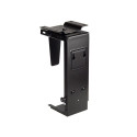 PC Holder - MC-713 Under Desk Bracket Support Black