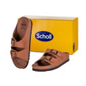 Footwear - Scholl AIR BAG BACK STRAP Sandals Brown Size 45