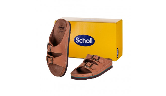 Footwear - Scholl AIR BAG BACK STRAP Sandals Brown Size 45