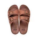 Footwear - Scholl AIR BAG BACK STRAP Sandals 35mm Brown Size 40