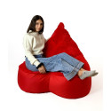 Bean Bag - Sako 140 X 100 Cm, Red