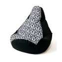 Bean Bag - Sako L 105 X 80 Cm Black