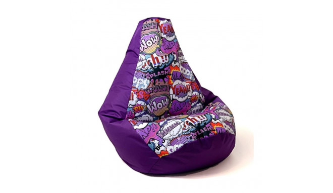 Beanbag - Sako Pouffe 130 X 90 Cm Purple