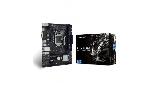 Motherboard - Biostar H510mhp 2.0 Intel H510 Micro Atx