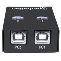 USB Switch - Manhattan Automatic Sharing Switch 2x USB-B Ports White