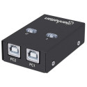 USB Switch - Manhattan Automatic Sharing Switch 2x USB-B Ports White