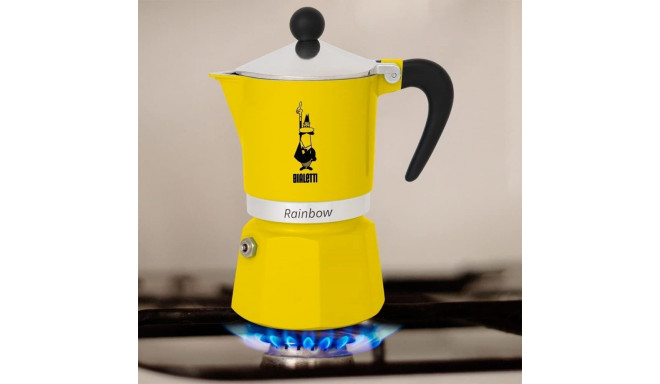 Coffee Maker - Bialetti Rainbow 6tz 300ml Yellow