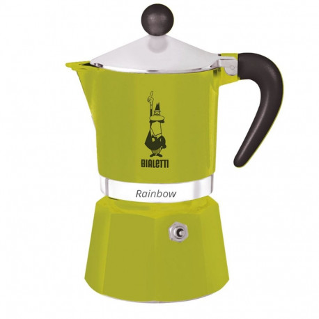 Coffee Machine - Bialetti Rainbow 0.27 L Aluminium Thermoplastic Green