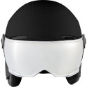 Ski Helmet - Alpina Arber Q Lite Visor Black Matt 58-61 cm