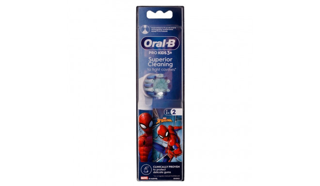 Electric Toothbrush - Braun Oral-B Spider-Man 2 Pack White/Assorted Braun Oral-B EB10S-2 Spider-Man 