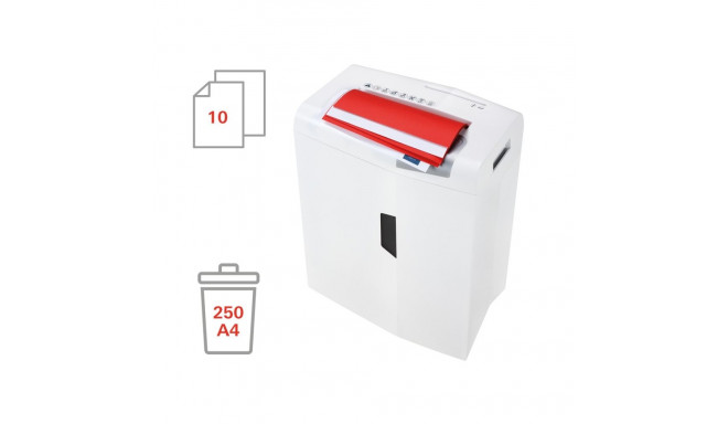 Document Shredder - HSM Shredstar X10, 4.5 x 30 mm + Separate CD Cutting Mechanism