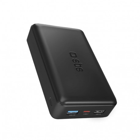 Powerbank Puro Fast 20000 mAh 2x USB-A + 1x USB-C - black