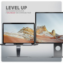 STND-LQ HQ ALU stand fo r laptop 10-16 adjustab