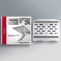 STND-LQ HQ ALU stand fo r laptop 10-16 adjustab